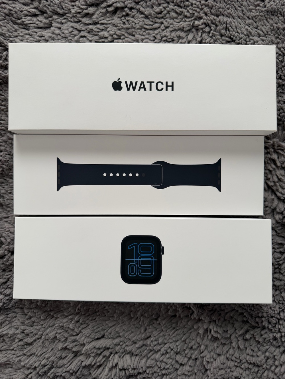 Apple Watch in Black with Black Sport Band